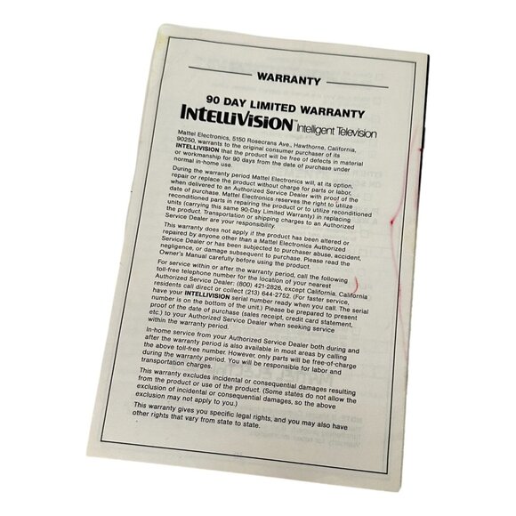 Intellivision Mattel Lot 5 Brochures Manuals NBA Baseball Basketball - Picture 4 of 10